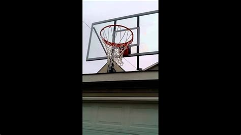 Roof Mounted Basketball Hoop Youtube
