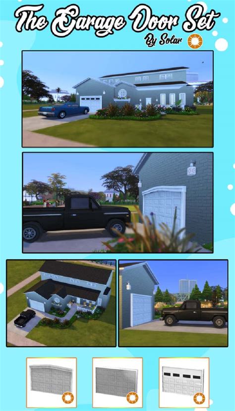 Sims 4 Garage Door Cc And Mod Download 2023