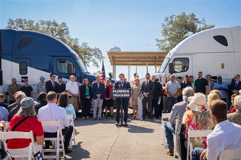 Ron DeSantis on Twitter: "Today, I unveiled Florida’s CDL training