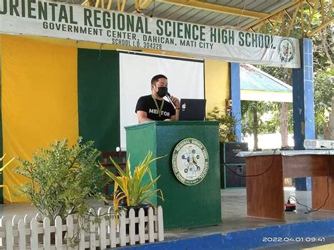 Davao Oriental Regional Science High School Dorshs Home