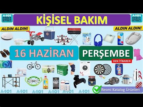 A101 DE BU HAFTA NELER VAR A101 16 HAZİRAN PERŞEMBE A101 AKTÜEL