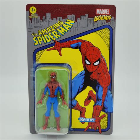 Marvel Legends Retro 375 Amazing Spider Man 3 Inch Kenner Action Figur Goodfind Toys