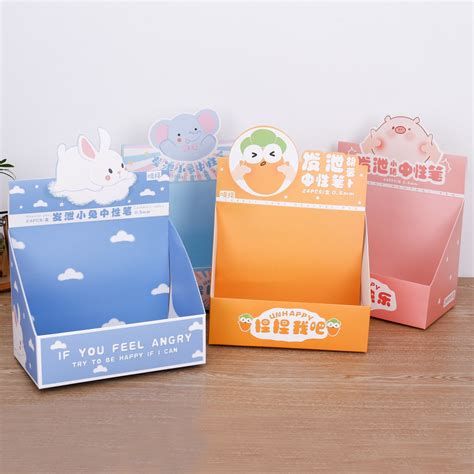 Customized Display Boxes For Various Products Table Paper Display