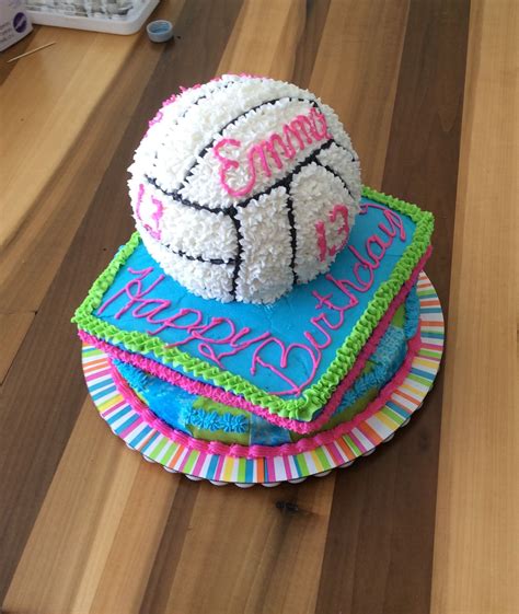 Pin By Janet Siciliano On Cake Cake Volleyball Birthday Cakes