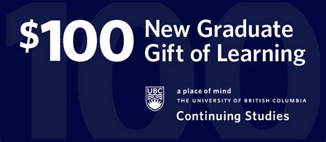 New Graduate Offer | UBC Extended Learning (ExL)