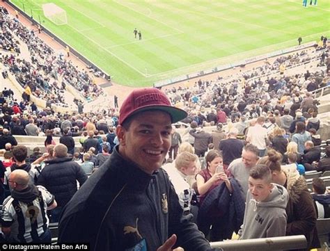hatem ben arfa snaps himself in stands at st james park did he join newcastle fans in walk