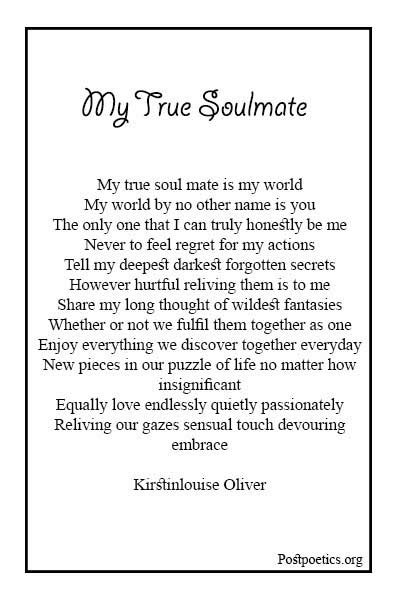 Best Soulmate Poems To Impress Your Loved One