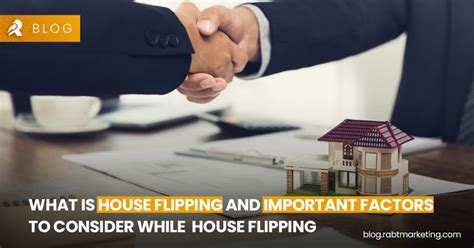 What Is House Flipping And Important Factors To Consider While Flipping House Rabt Rabta