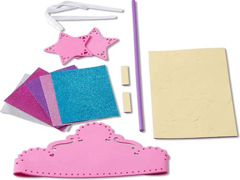 Glitter Foam Wand And Tiara Stevensons Toys