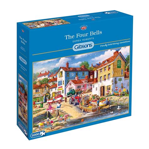 Gibsons The Four Bells Jigsaw Puzzle 1000 Pieces Pdk