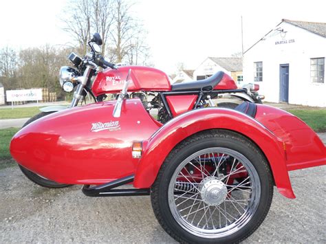 Royal Enfield Continental GT With Watsonian Meteor Sidecar Outfit