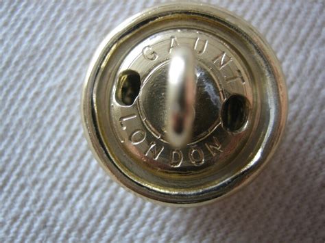 5 Crown Buttons Military British Made Gaunt London Vintage