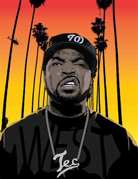 The Godfather Of Gangsta Rap Art Print By Tecnificent Lowkey All