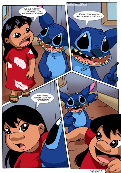 Lilo i stitch lessons pal komiks część w X seks komiksy
