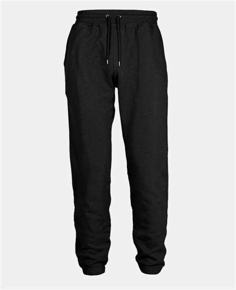 Classic Organic Sweatpants Deep Black S Deep Black