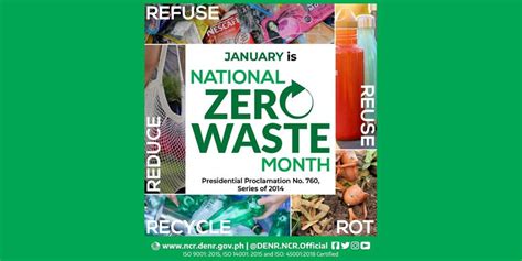 National Zero Waste Month Observance Urged By Sp