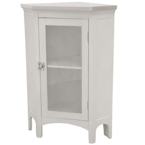 White Corner Cabinet Ebay
