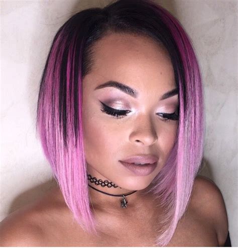 With asian hair, in order to get blonde, bright shades etc you have to go through the bleaching process and bleach it quite light in order to get the bold color to show up properly. Even More Hair Color Combinations On Black Women That Will ...
