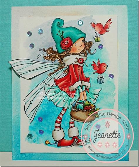 On The Wings Of Love Sugar Nellie Digi Stamps Christmas Characters