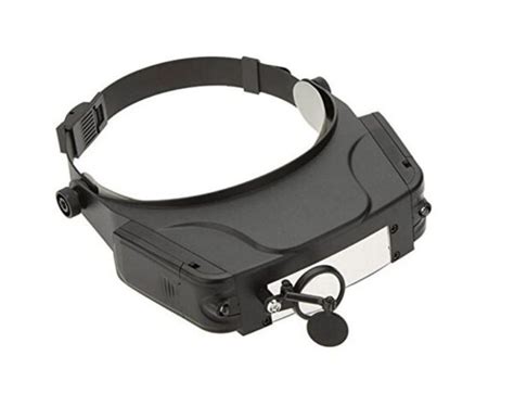 headband magnifier with led lights ashcom online