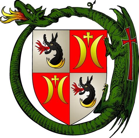 Order Of The Dragon Vlad The Impaler Ferrari Logo Crusades Coat Of