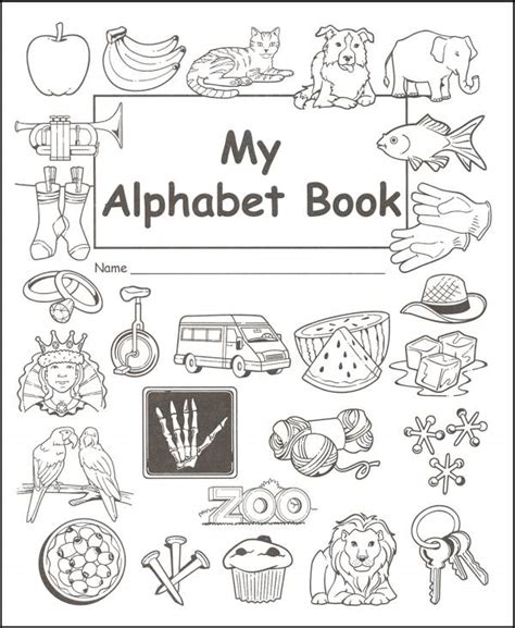 5 Best Images Of My Abc Book Printable Formation My Alphabet Book