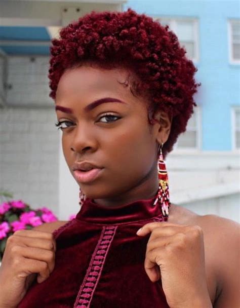 Pick between burgundy maroon, purple, & various others! Pin by Soljurni on Color palette | Short natural hair ...