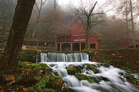 The Mills of Ozark County Missouri | Waterfall, Cascade falls, Water wheel