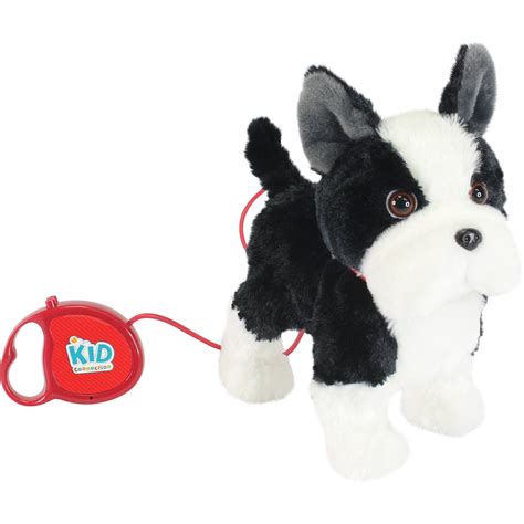 This walking puppy includes a remote control, when you press it, watch your little puppy walk or move its tail! Walking Bull Dog Toy - Walmart.com - Walmart.com