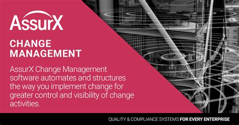 Change Control Software Change Management Software Assurx