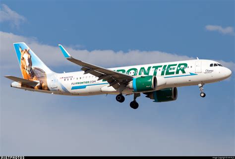 N307fr Airbus A320 251n Frontier Airlines Ha Kls Jetphotos