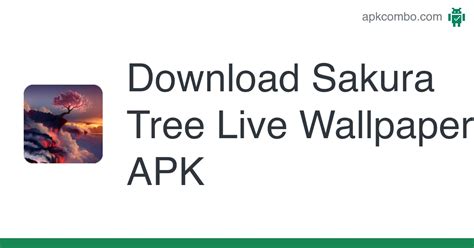 Sakura Tree Live Wallpaper Apk Download Android App