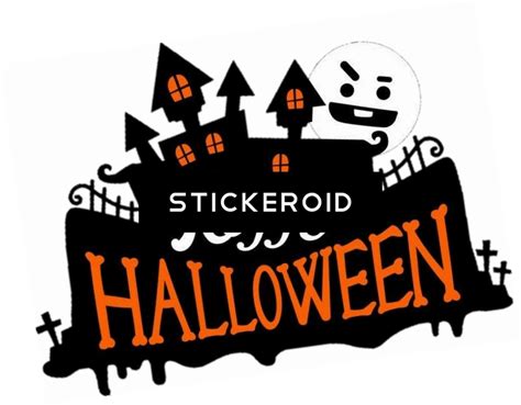 Download Happy Halloween Halloween Sticker Png Full Size Png Image