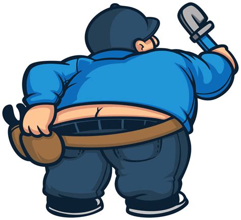 Say No To Plumbers Crack Clip Art Library Clip Art Library
