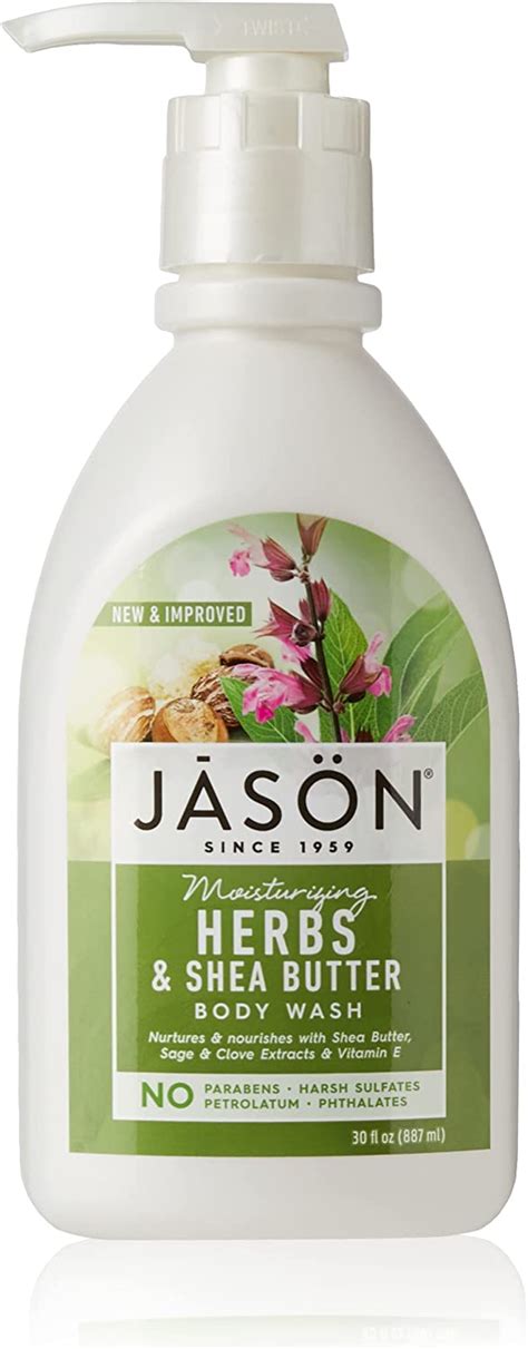 Amazon Jason Pure Natural Body Wash Moisturizing Herbs 30 Fl Oz By