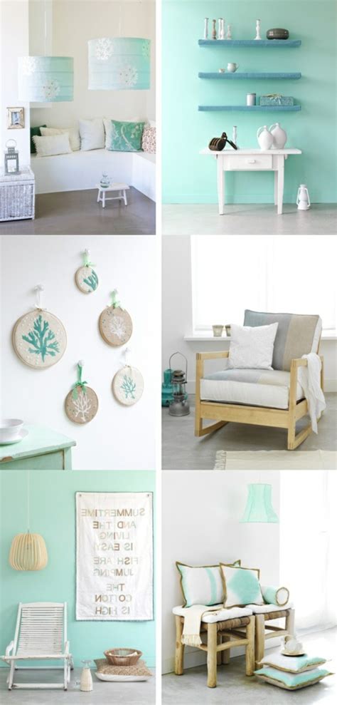 Wandfarbe Mintgrün - Menthol Frische im Sommer!