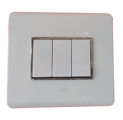 16 Amp White Gm Gx Modular Switch Onoff 9 V At Rs 150piece In