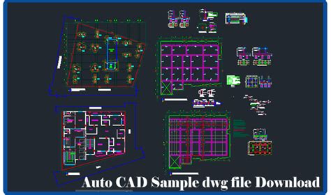 Autocad Sample Dwg File Autocad Autocad Drawing Structural Drawing