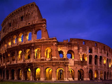 Papel De Parede Coliseu De Roma Itália Wallpaper Para Download No
