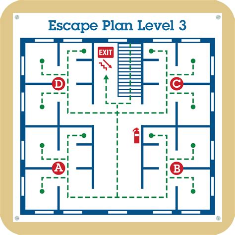 Pictograph Learn Your Buildings Emergency Evacuation Plan