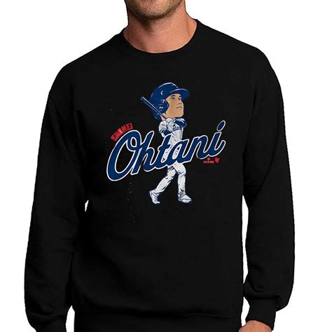 Shohei Ohtani Batting Caricature Shirt