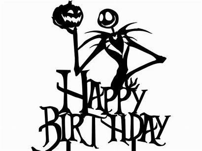 Jack Skellington Birthday Happy Nightmare Skeleton Christmas