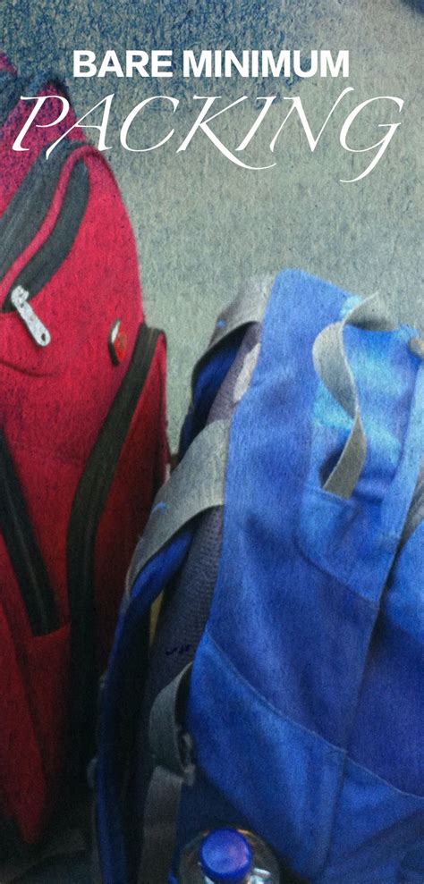 Two Suitcases Sitting Next To Each Other With The Words Backpacking Written On Them