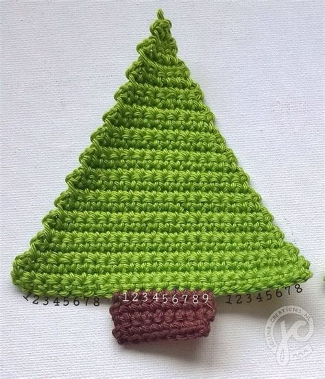 Free Crochet Flat Christmas Tree Pattern Web Free Flat Christmas Tree