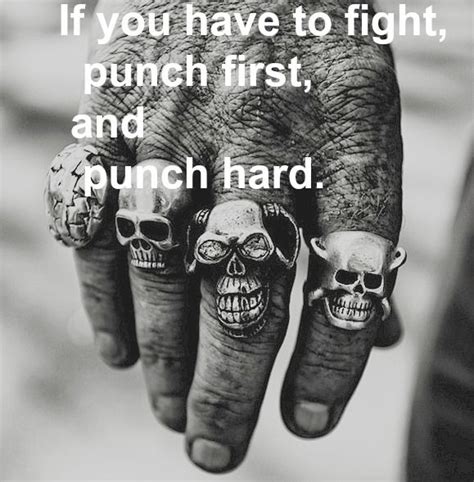 ( badass quotes for tattoos ). #fighting #selfdefence #badass #rings | Biker quotes, Bike ...