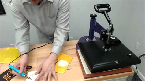 Patch Kit With Heat Press Youtube