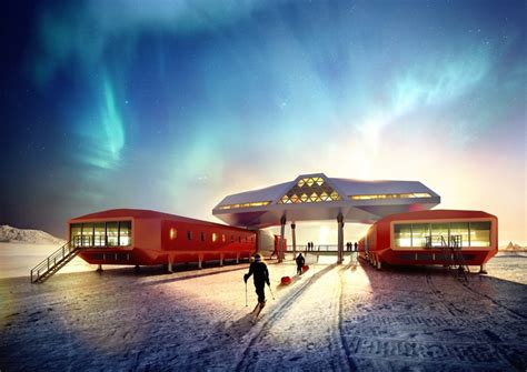 Hugh Broughton Unveils New Antarctic Lab Design