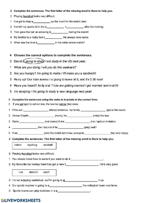 English class b1 test unit 6 worksheet
