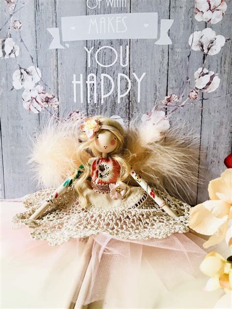 Handmade Vintage Fairy Doll Heirloom Dollart Dollfairy Doll Etsy