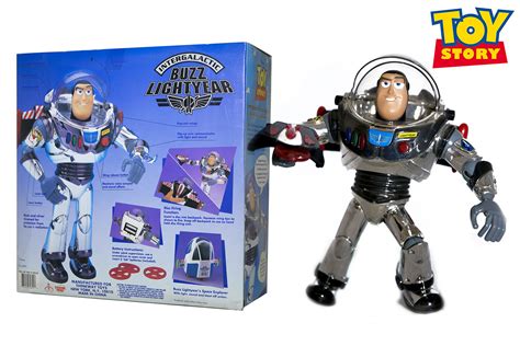 Toy Story Intergalactic Buzz Lightyear Chrome Action Figure Disney Ebay